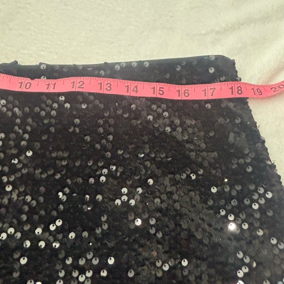 Nine West Black Sequin Pencil Skirt Women’s XL New With Tags - Picture 4 of 8